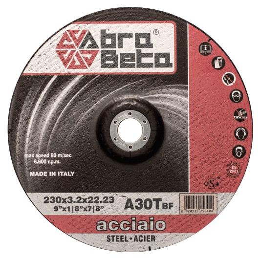 000051125 A30T VÁGÓKORONGOK- Süllyesztett agyú (Acél) 71/g