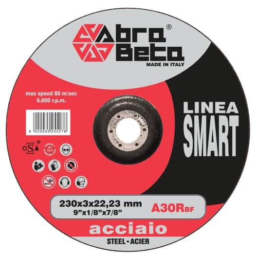 000720233 A30R ACÉL VÁGÓKORONGOK - Süllyesztett agyú (Smart) 279/g