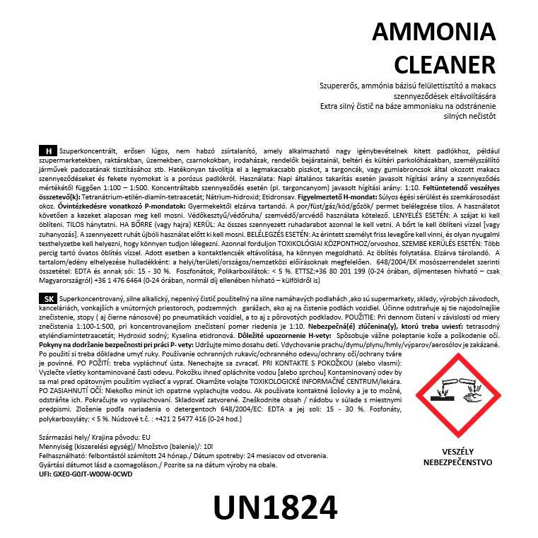 AMMONIA CLEANER
