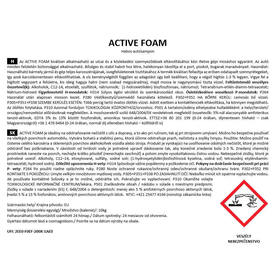 ACTIVE FOAM