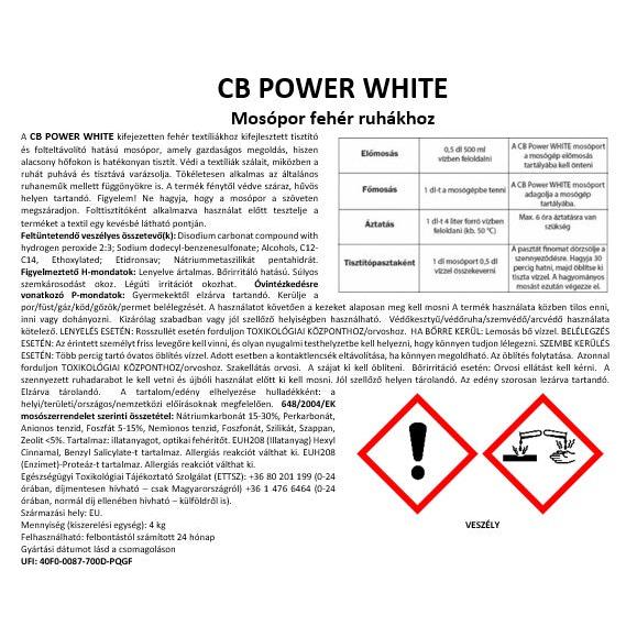 CB POWER WHITE