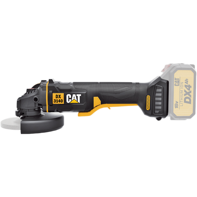 DX3140B Power+ 18V Kefe nélküli 125mm-es sarokcsiszoló