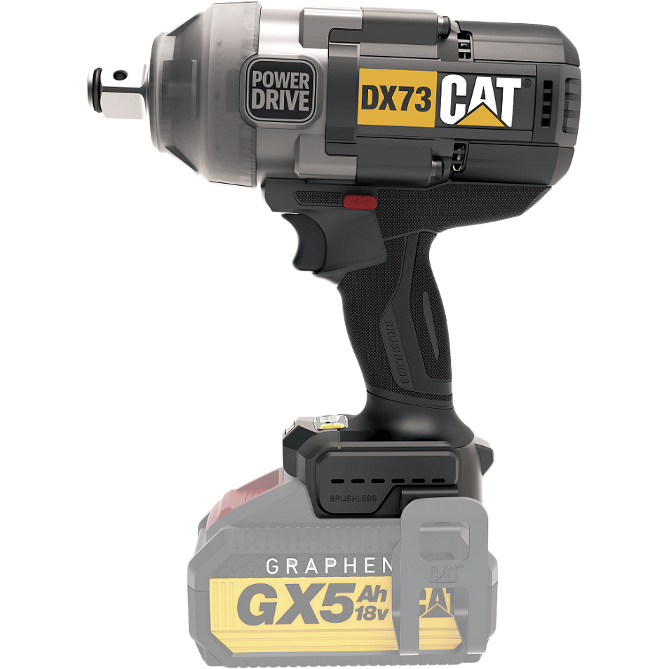 DX73B Power+ 18V Kefe nélküli 3/4" 1700Nm Ütvecsavarozó