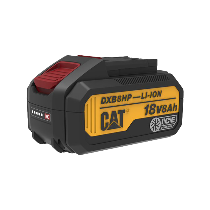 DXB8HP Power+ 18V 8.0Ah Li-Ion nagy teljesítményű ICE akkumulátor csomag