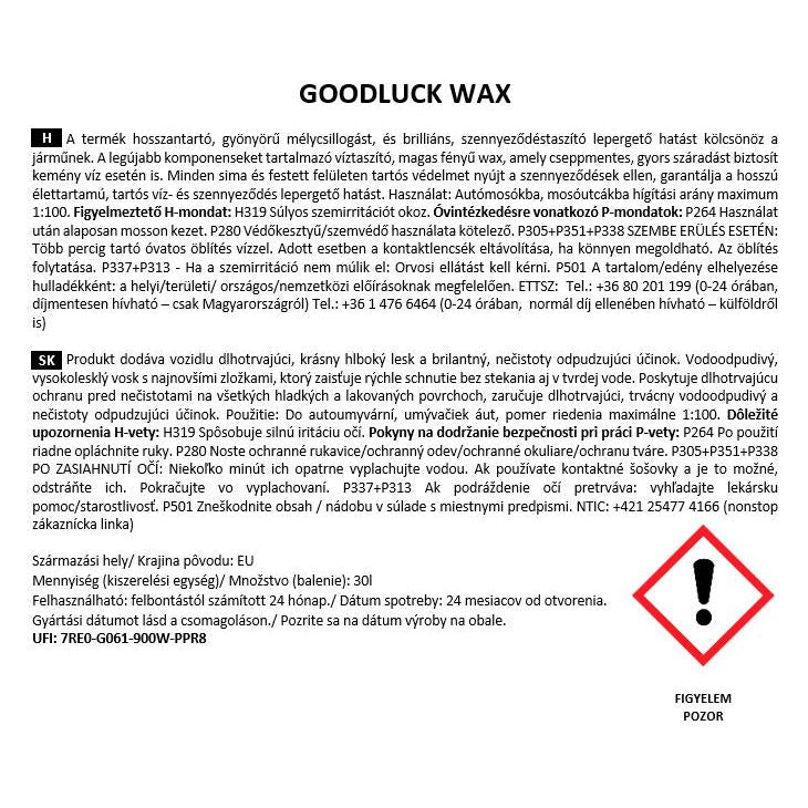 GOODLUCK WAX