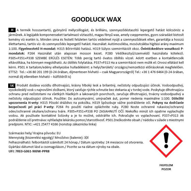 GOODLUCK WAX