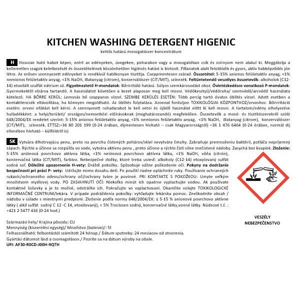KITCHEN WASHING DETERGENT HIGENIC