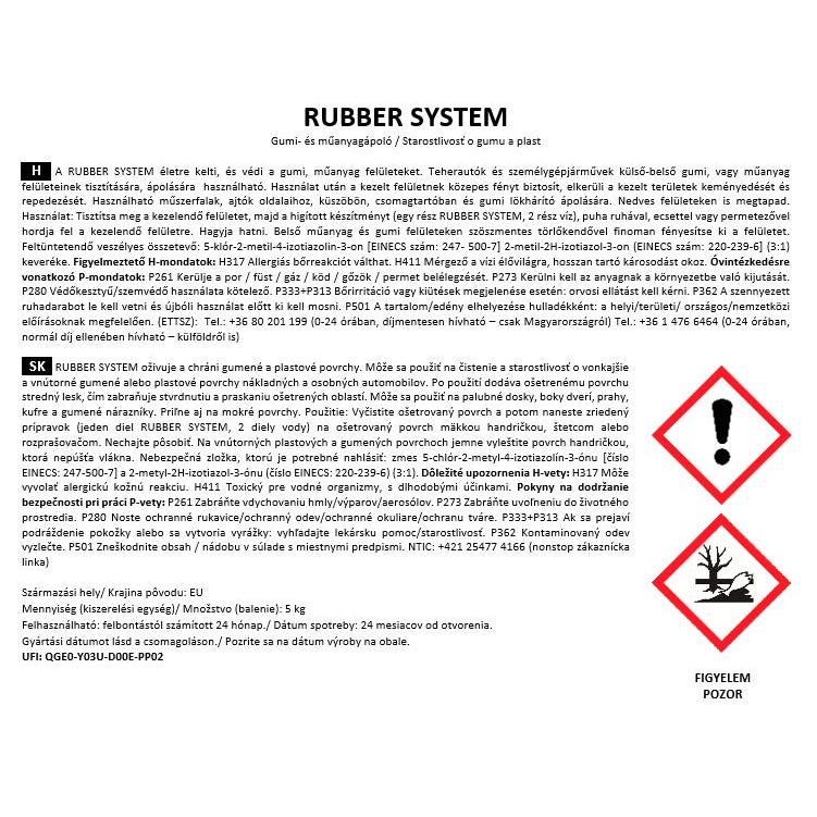 RUBBER SYSTEM