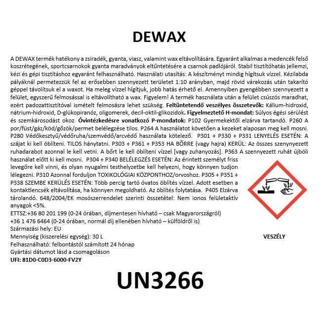 DEWAX