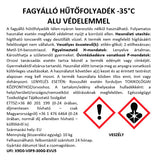 Fagyálló hűtőfolyadék -35 C ALU védelemmel