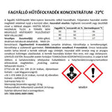 Fagyálló hűtőfolyadék koncentrátum -72 C