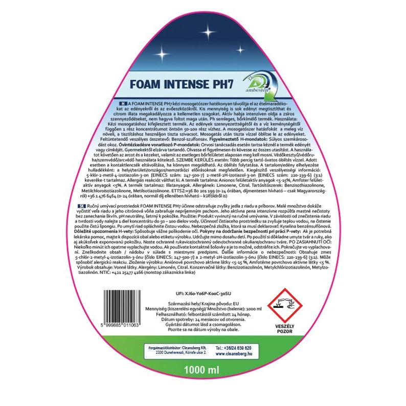 FOAM INTENSE PH7