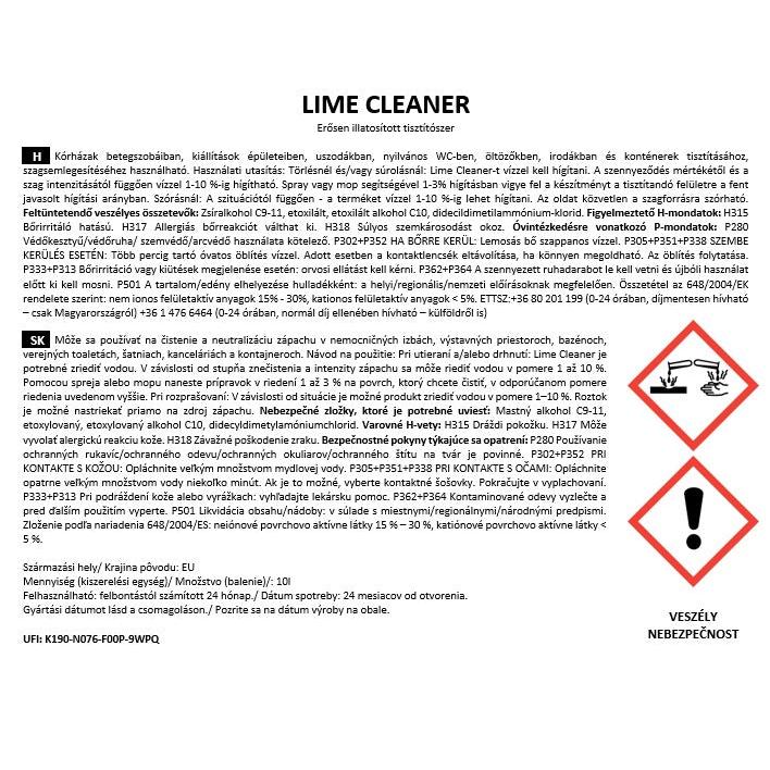 LIME CLEANER