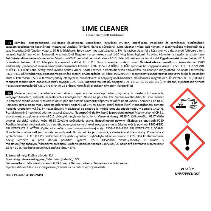LIME CLEANER