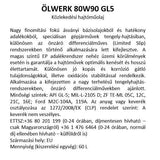Ölwerk 80w90 GL5