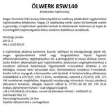Ölwerk 85w140