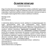 Ölwerk 85w140