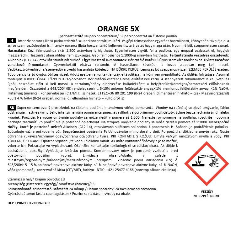 ORANGE 5X
