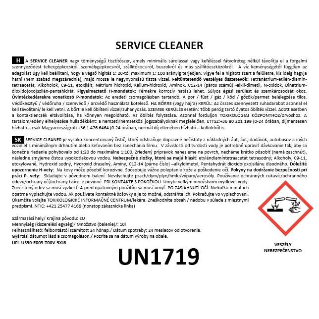 SERVICE CLEANER