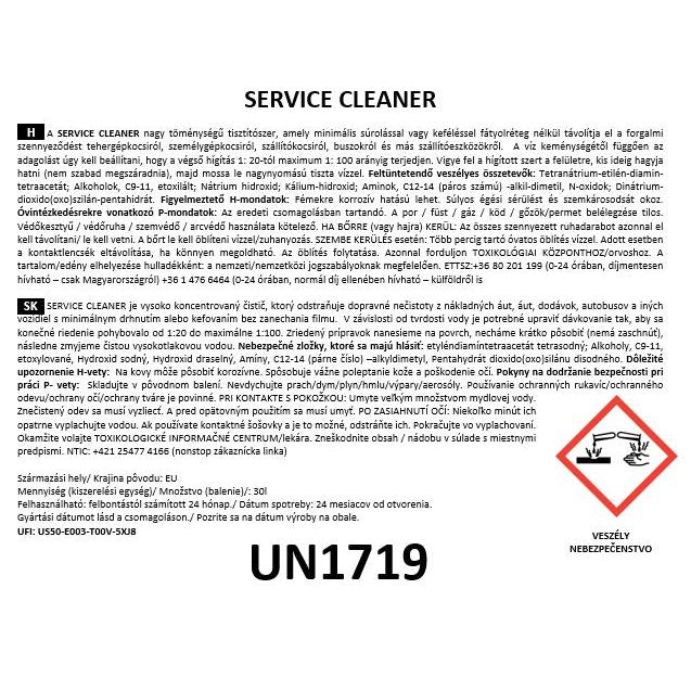 SERVICE CLEANER