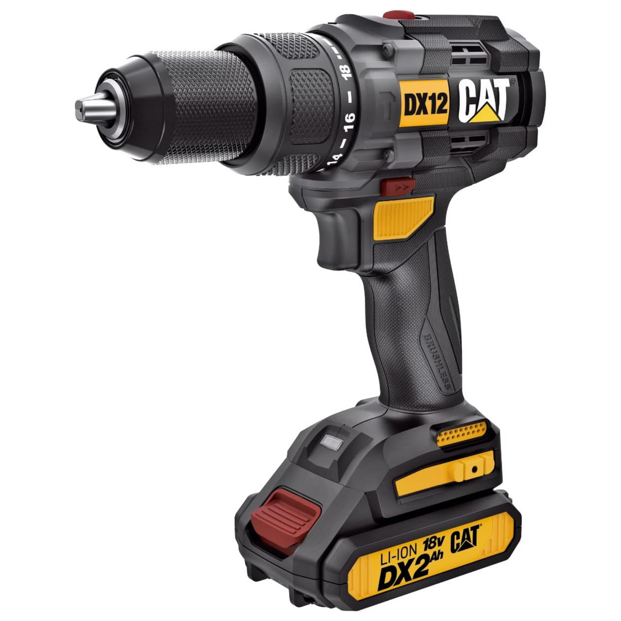 DX12 Power+ Fúrócsavarozó 18V 65 Nm