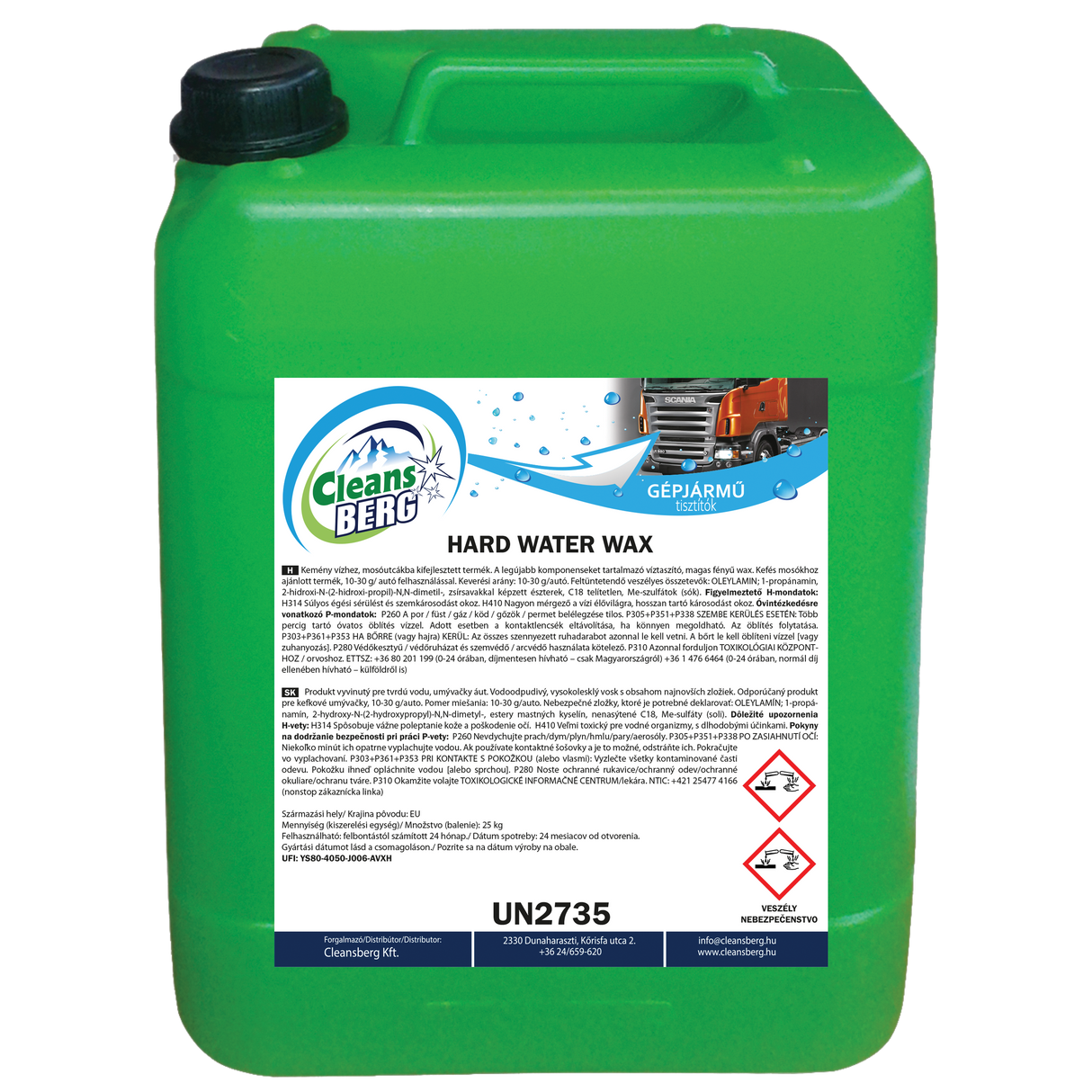 HARD WATER WAX