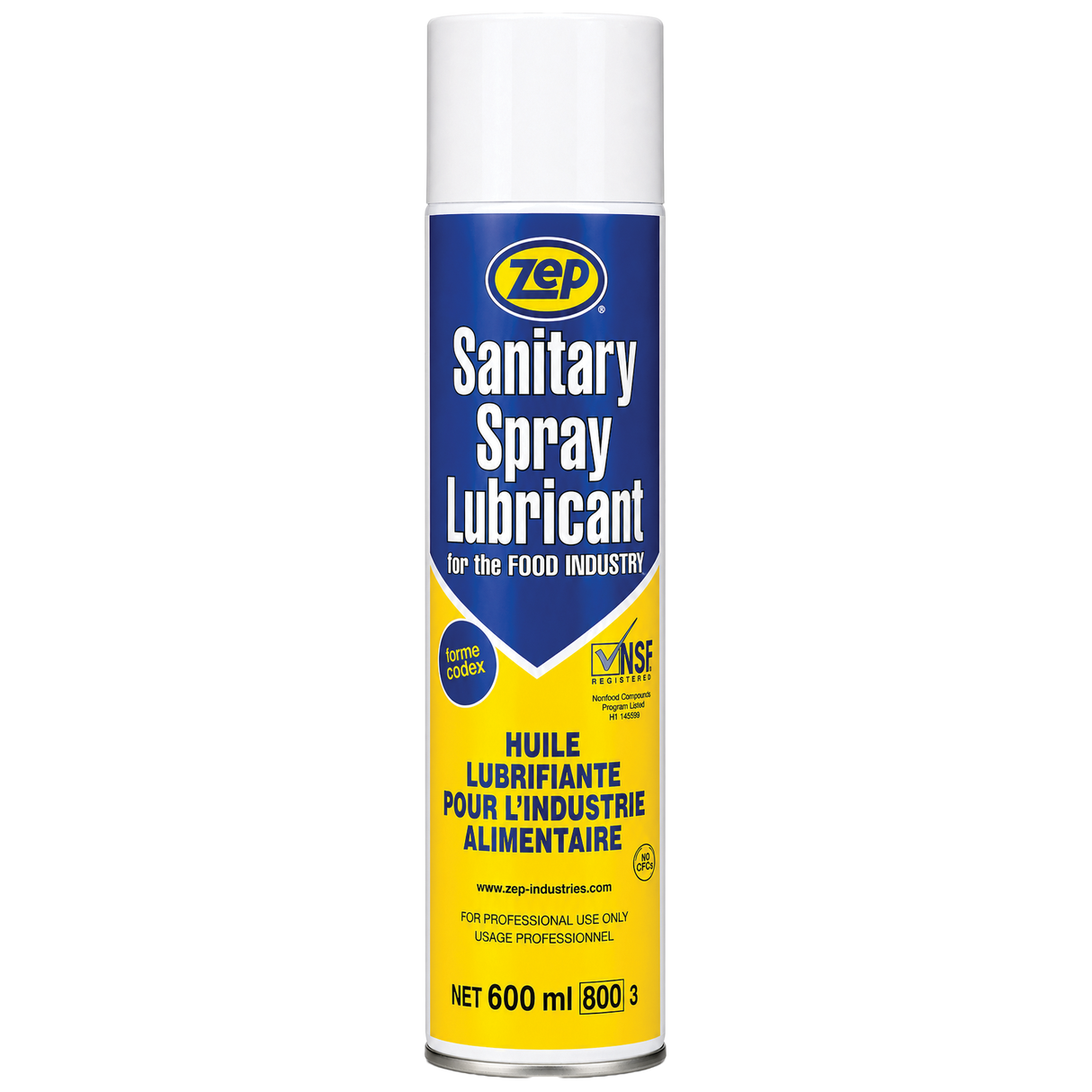 ZEP SANITARY SPRAY LUBRICANT E